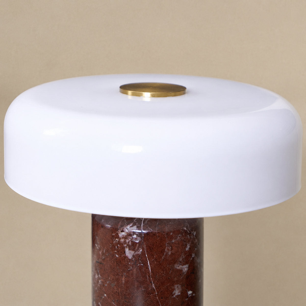 Tricolordeer Sculptural Marble LED Accent Lamp