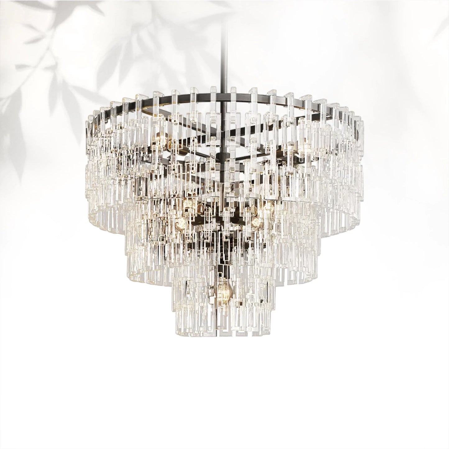 Marigan Modern Tiered Round Crystal Chandelier 36'', 48", 60"