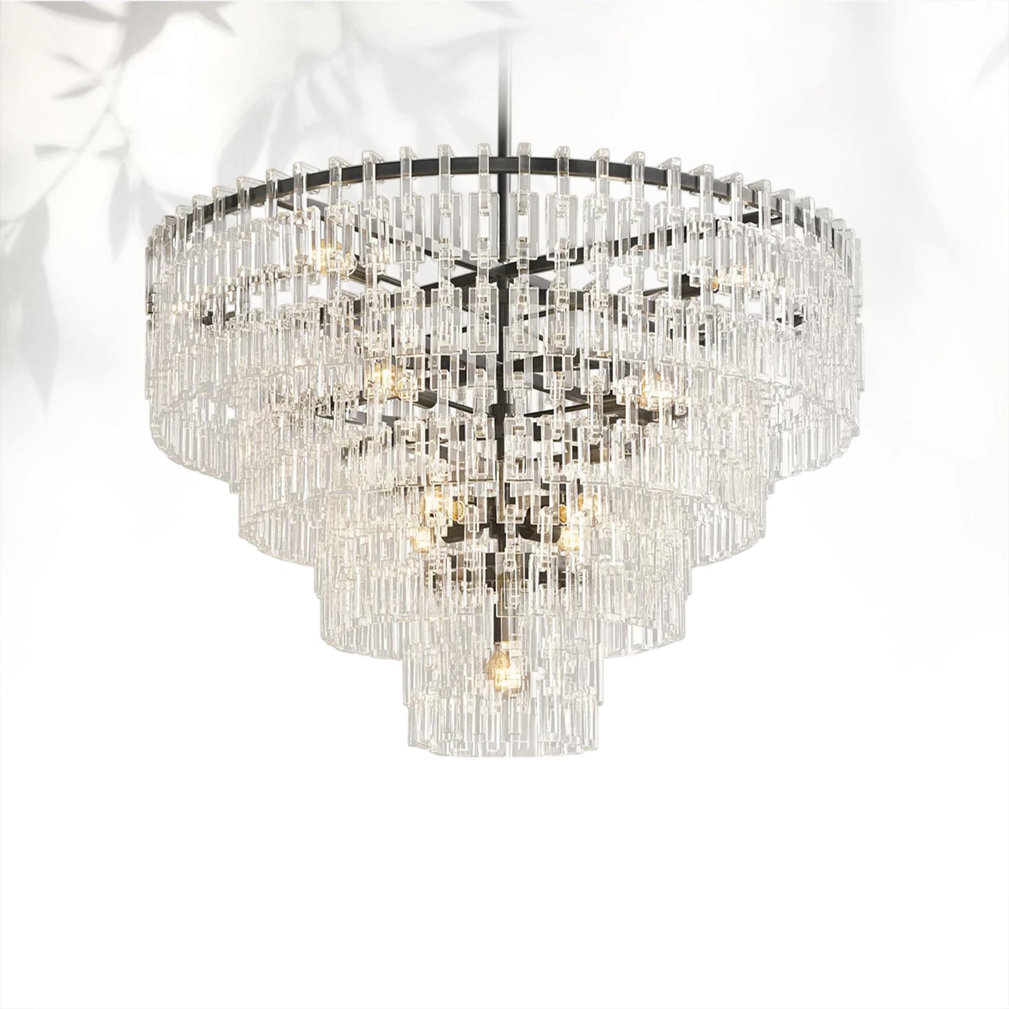 Marigan Modern Tiered Round Crystal Chandelier 36'', 48", 60"