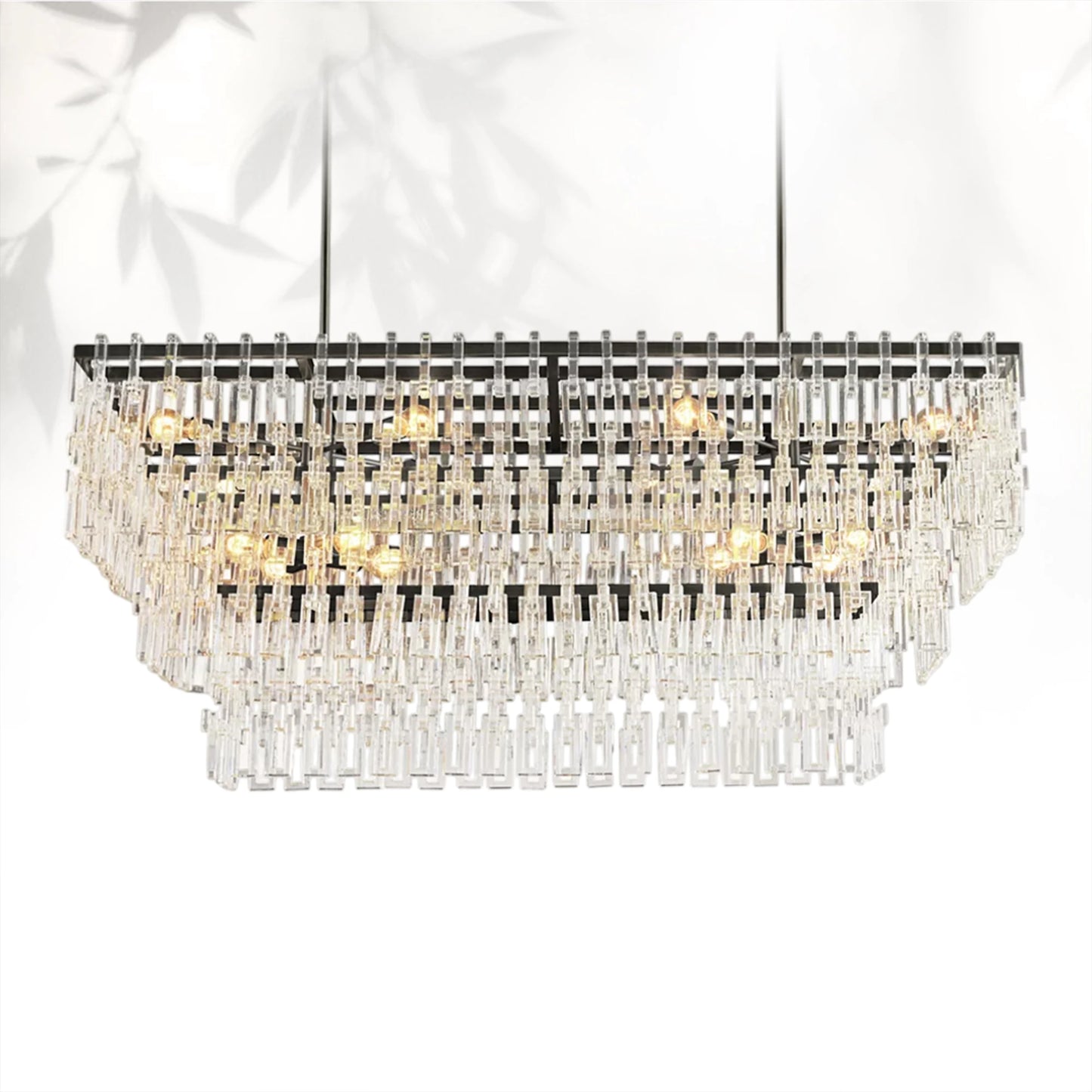 Marigan Multi-Tier Rectangular Chandelier 60" 72"