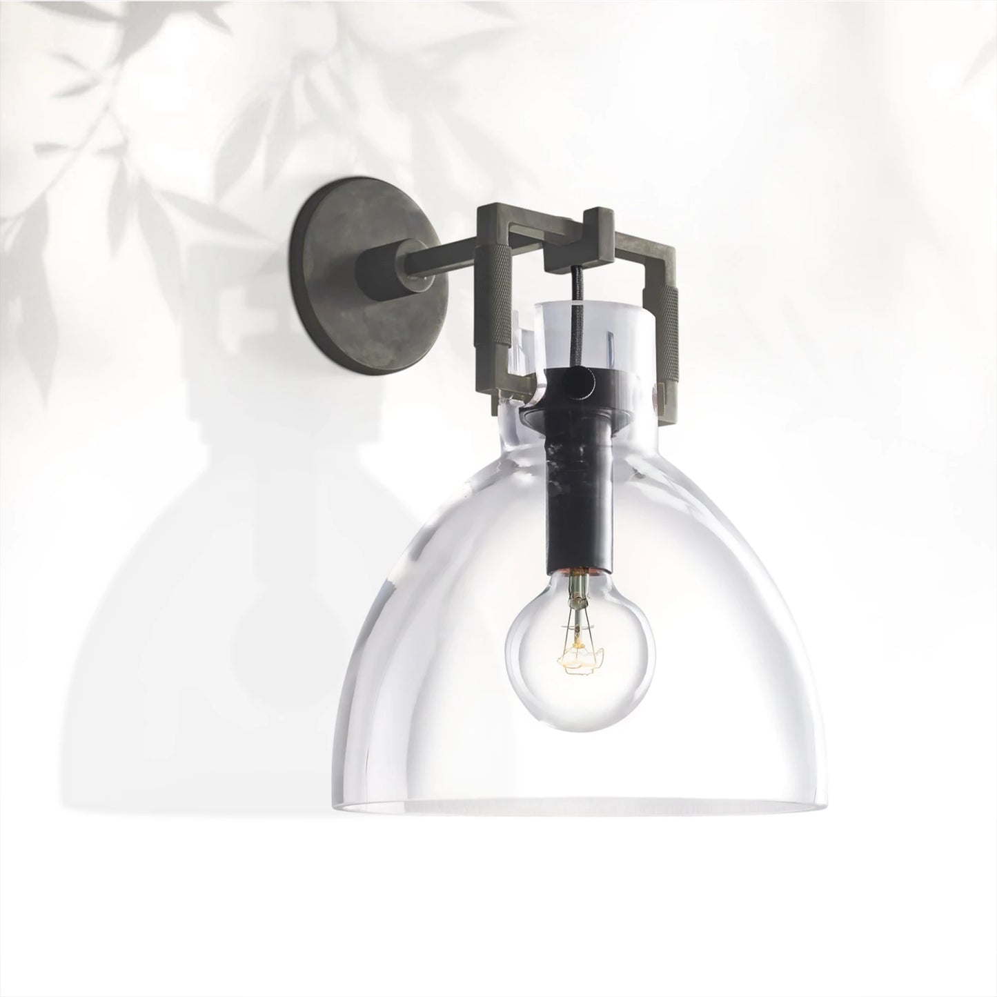 Machine Glass Wall Sconce