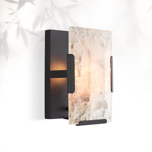 Harlows Calcite Short Wall Sconce