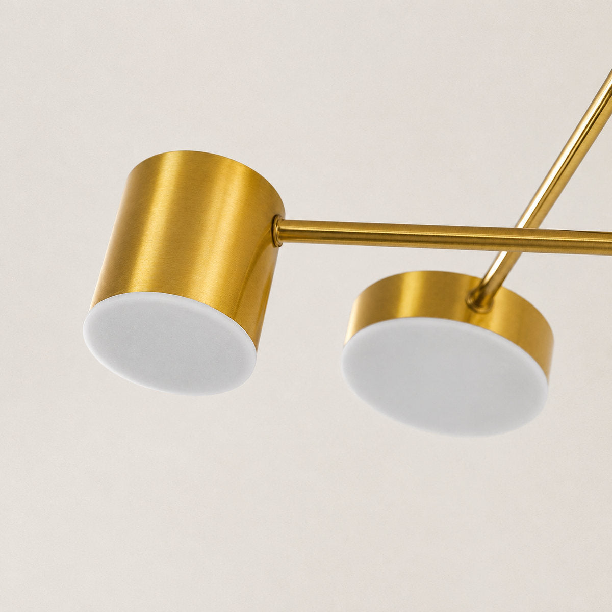 Tricolordeer Radial Sputnik Ceiling Light, 6 Arms