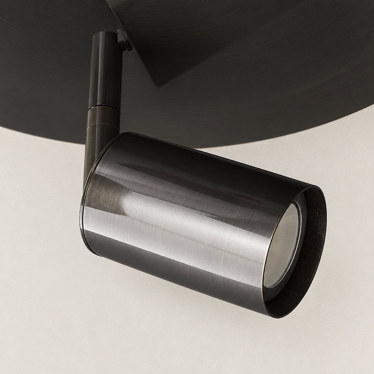 Barrel-Inspired Round Ceiling Light