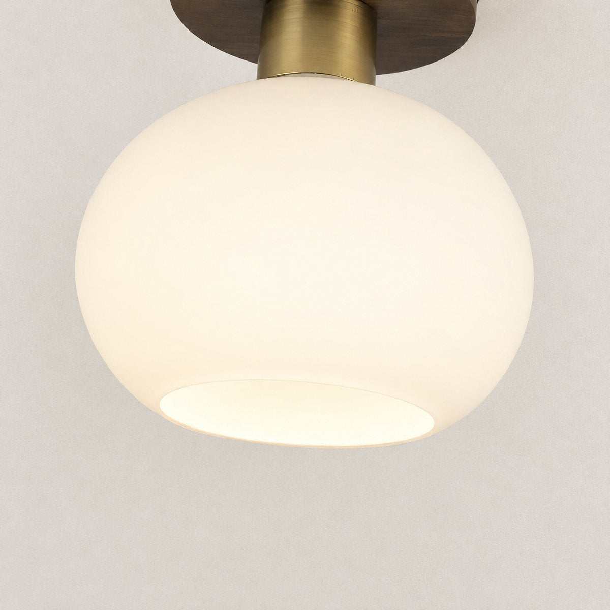 Tricolordeer Artisan Opal Glass Ceiling Lamp
