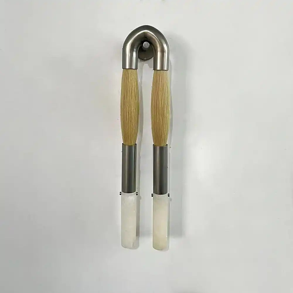 Double Head Antonia Horsehair Sconce