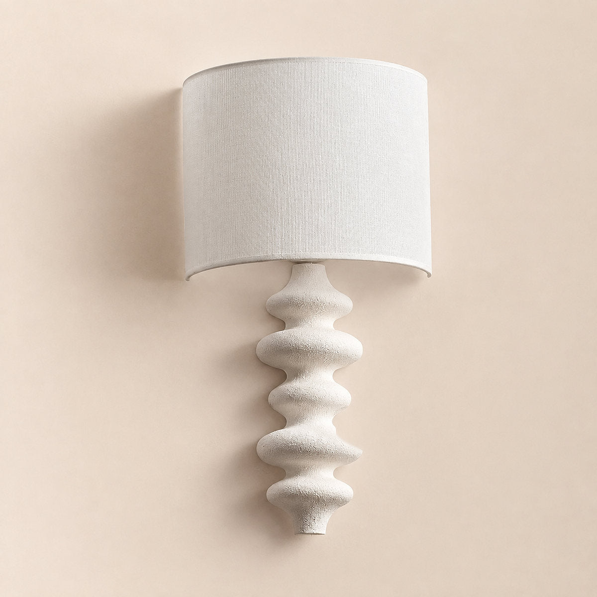 Fishbone Wall Lamp, L 11.8-Inch x W 6.3-Inch x H 20.9-Inch, Wood for Living Room
