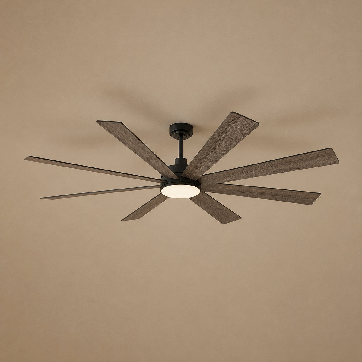 Modern 8-Blade Integrated LED Ceiling Fan