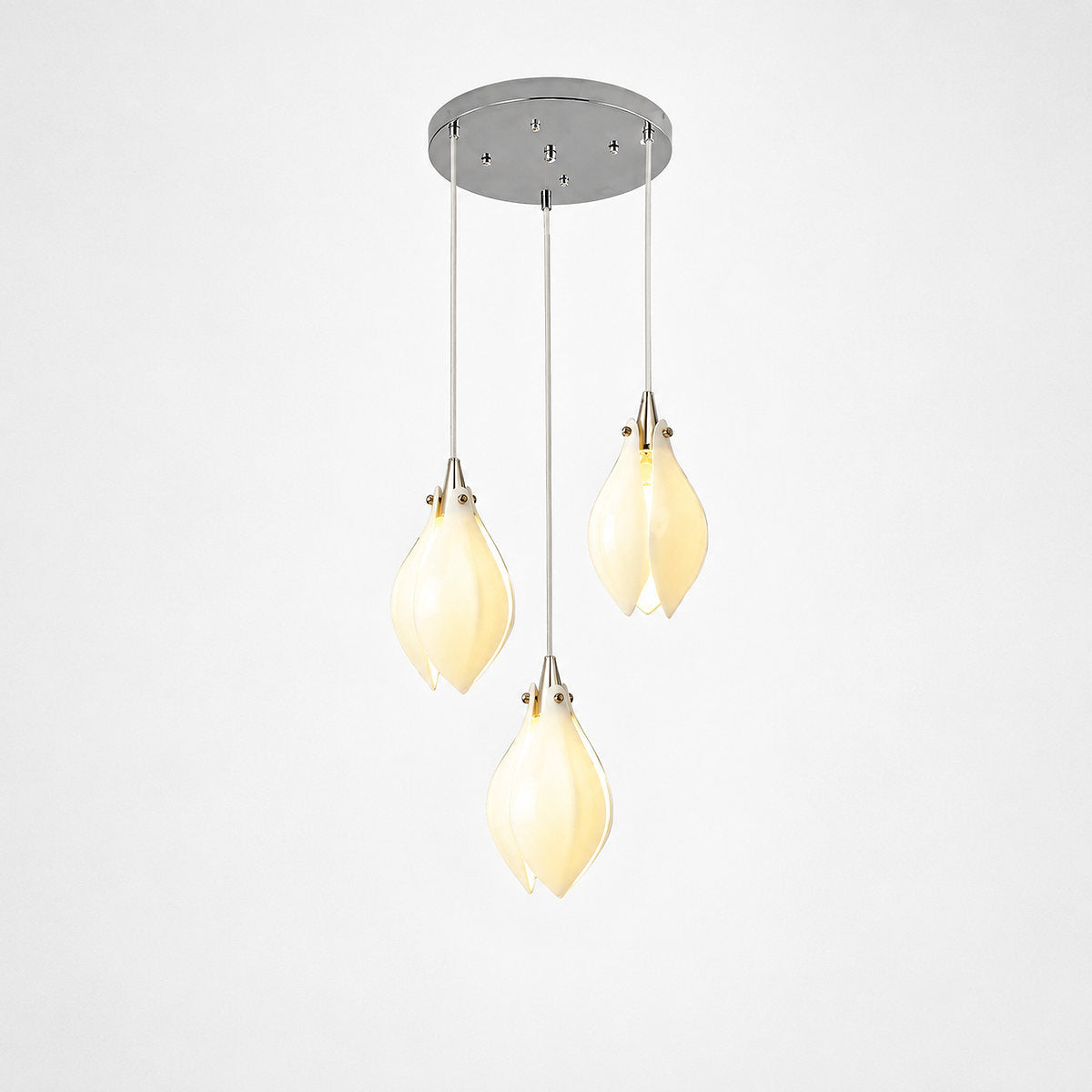Petal Pendant Light with Versatile Configurations