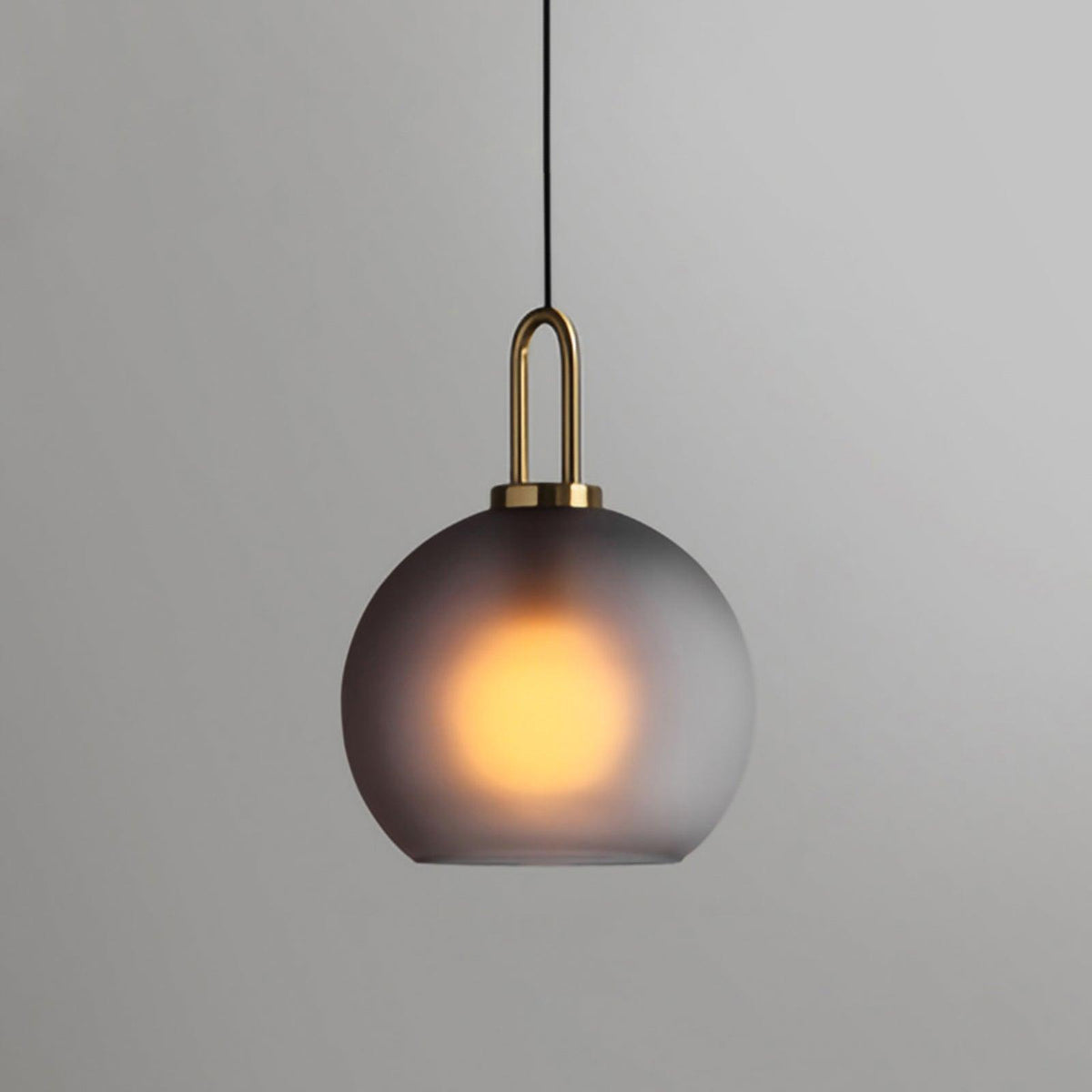 Minimalist Artisan Glass Pendant Light