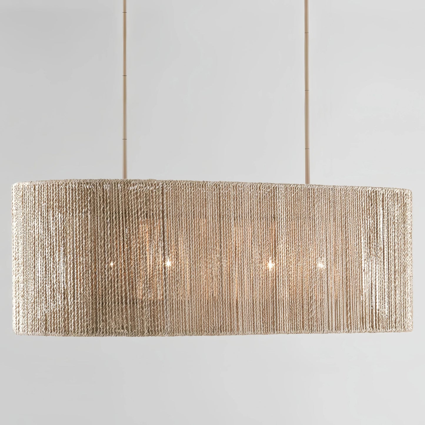 Farrington Abaca Linear Chandelier 42"