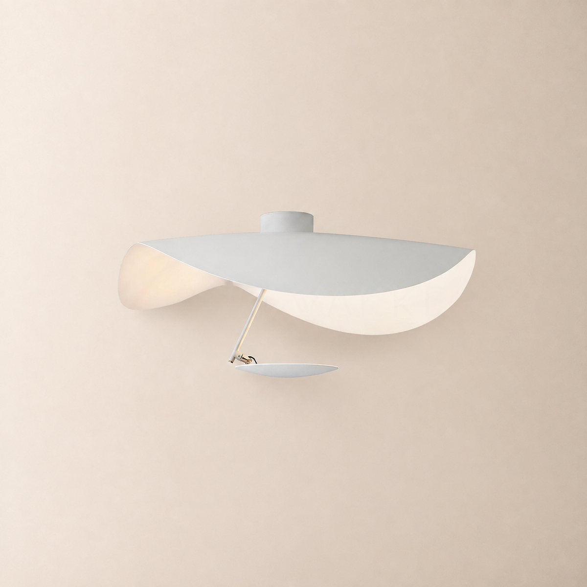 Tricolordeer Modern Round Disc Ceiling Light