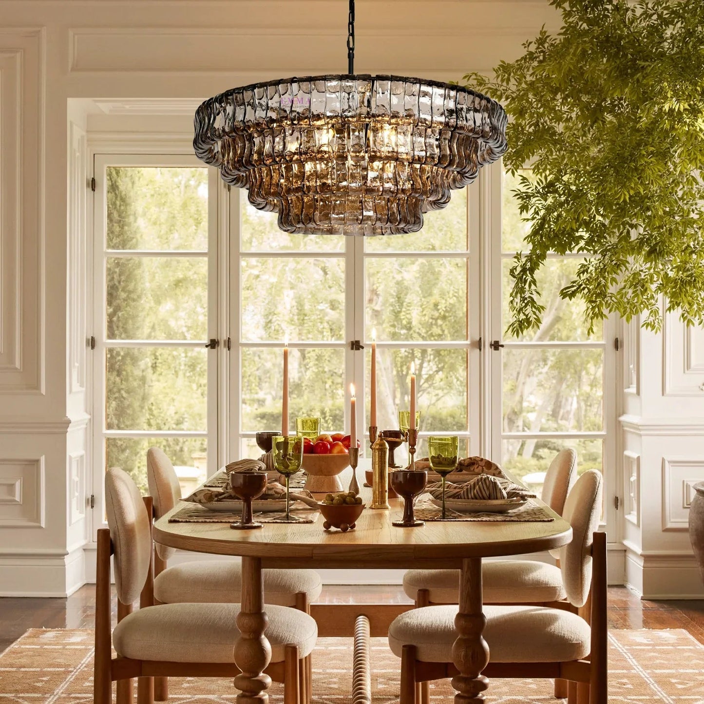 Ghiaccio Round Chandelier