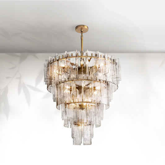 Lattico Multi-Layer Round Chandelier