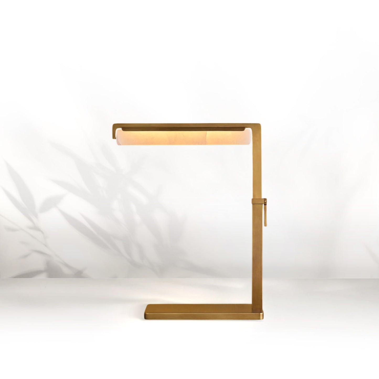 Aedubon Alabaster Task Table Lamp