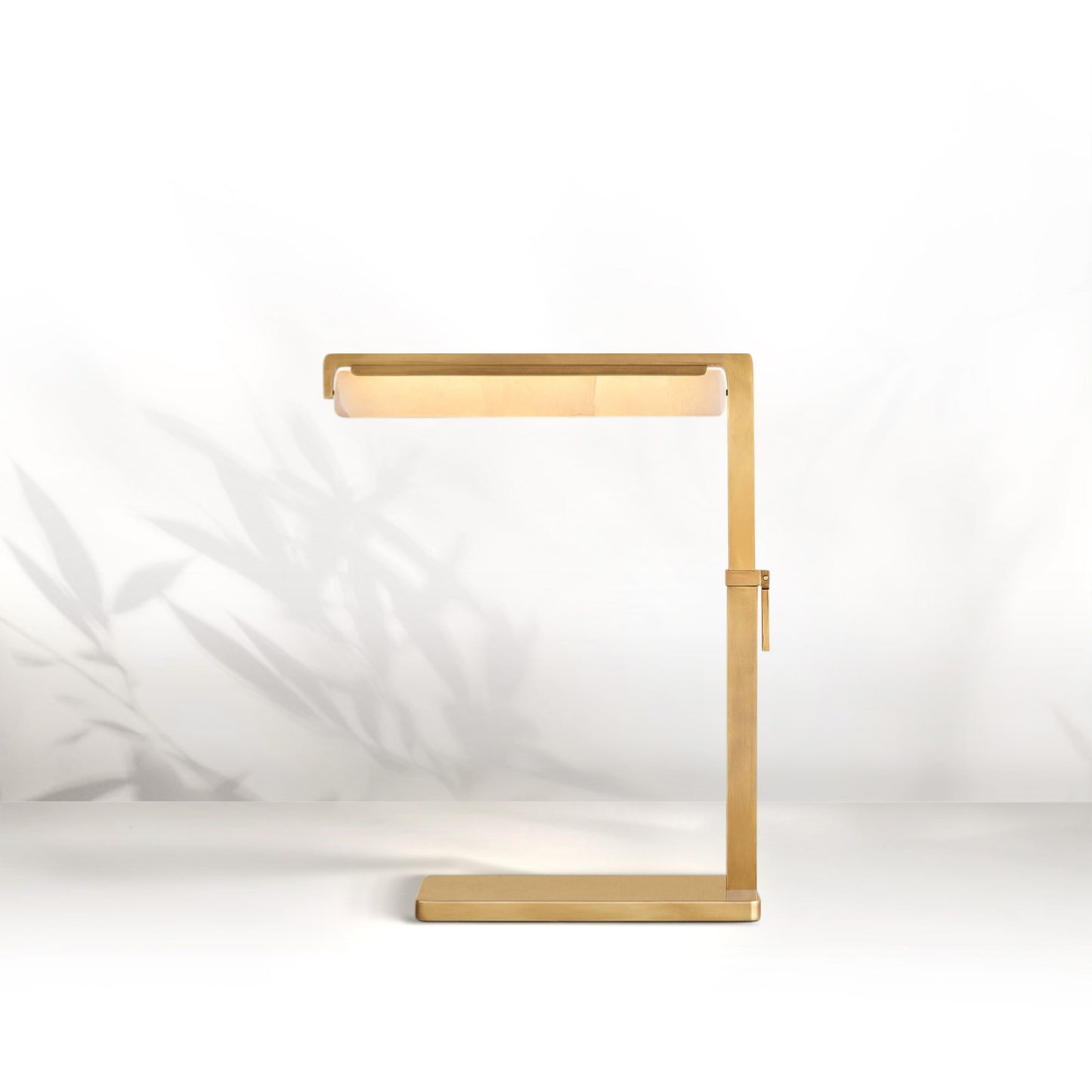 Aedubon Alabaster Task Table Lamp