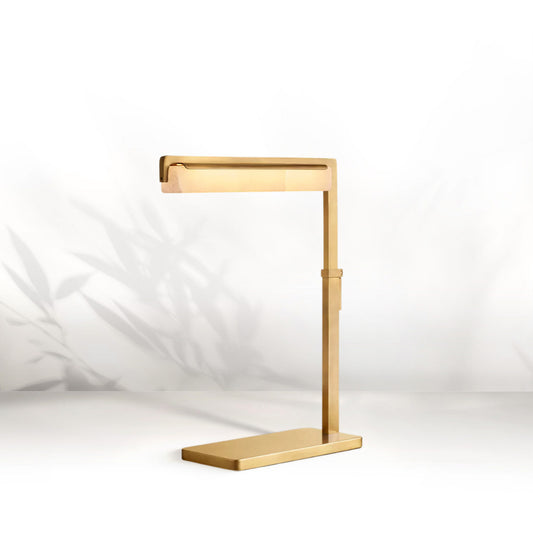 Aedubon Alabaster Task Table Lamp
