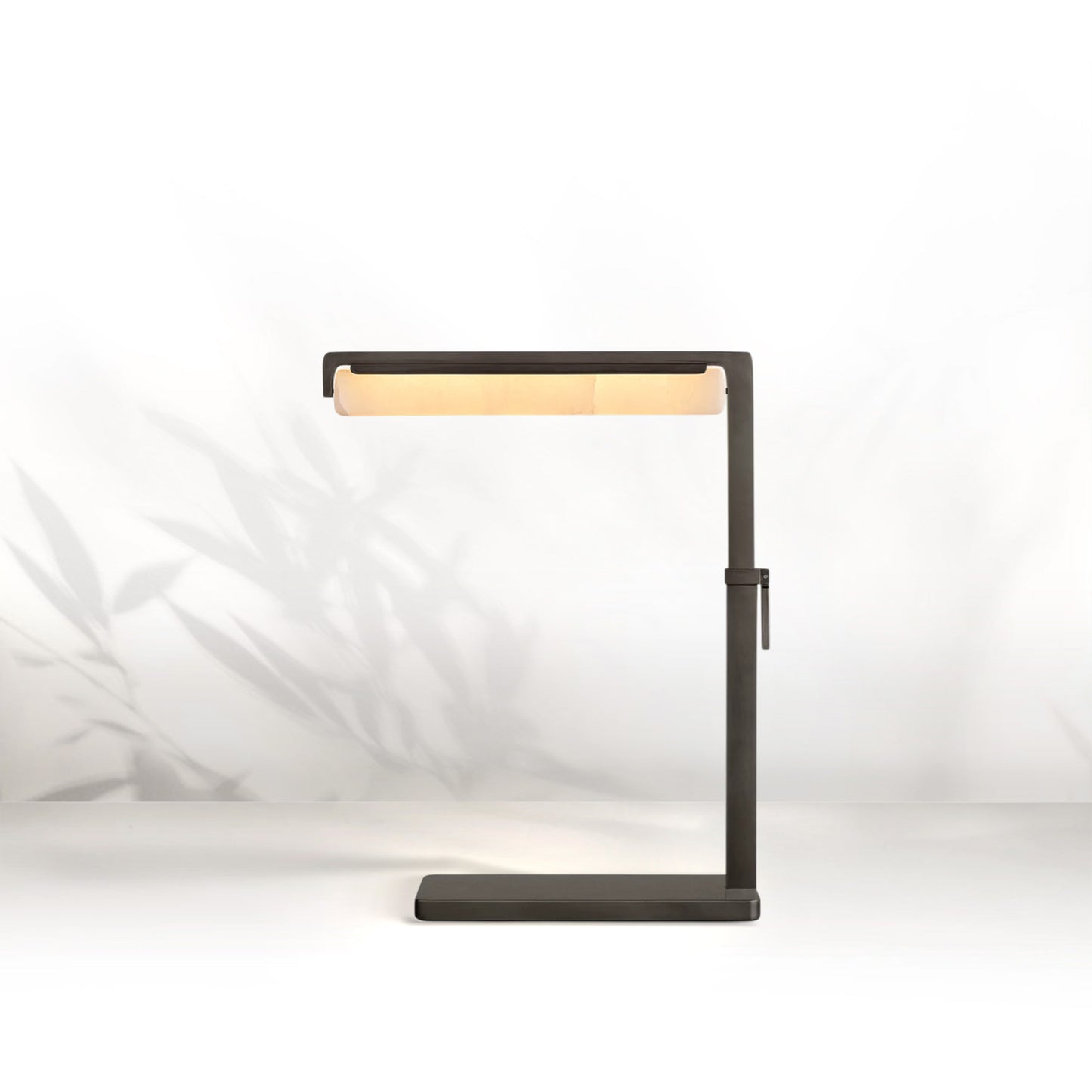 Aedubon Alabaster Task Table Lamp