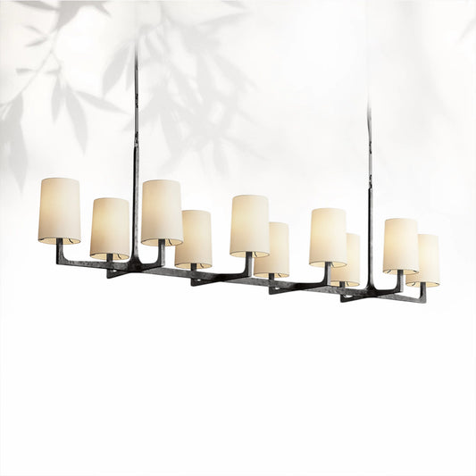 Wryte Linear Chandelier 54"L 72"L