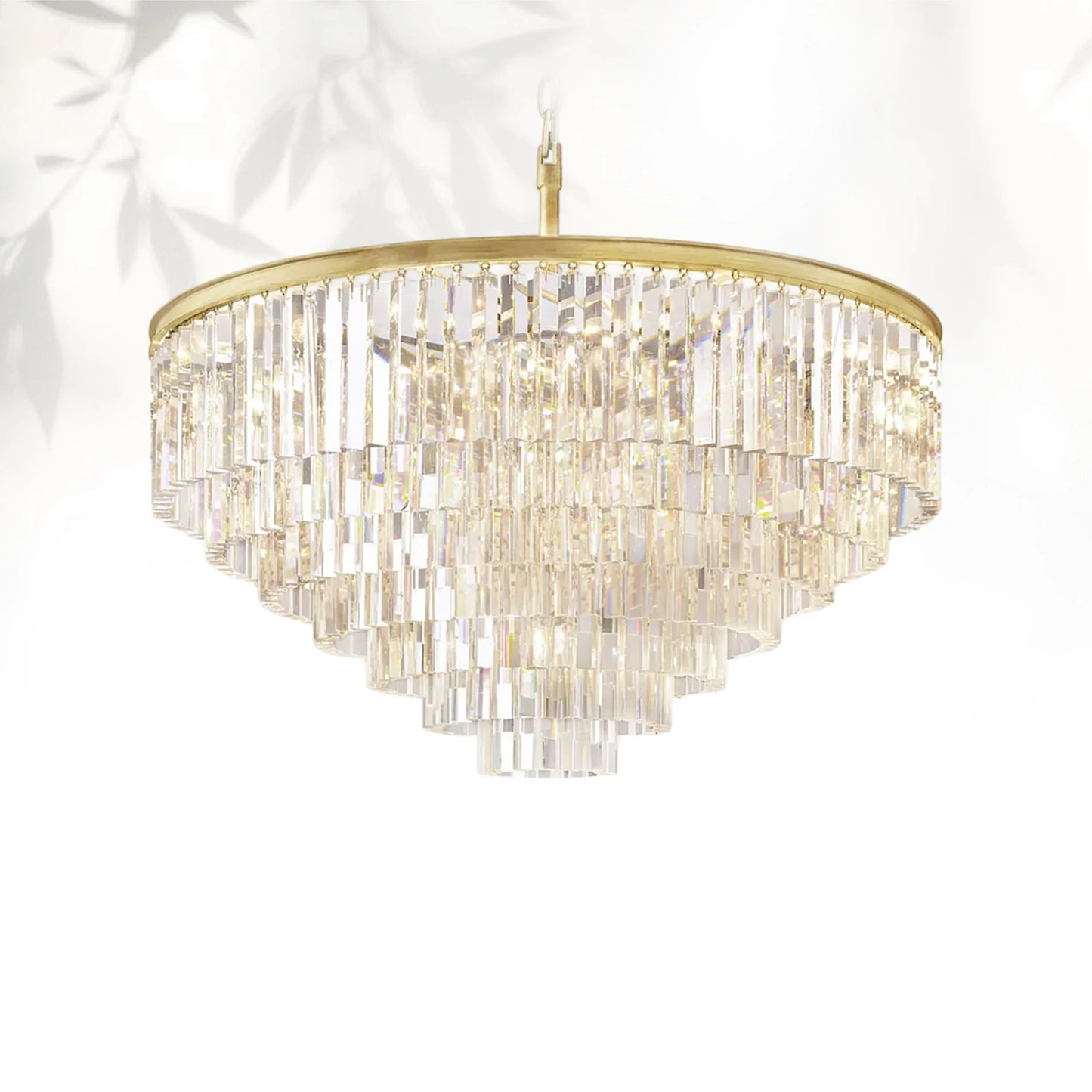 1920s Odeom Round Chandelier 20"32"44"