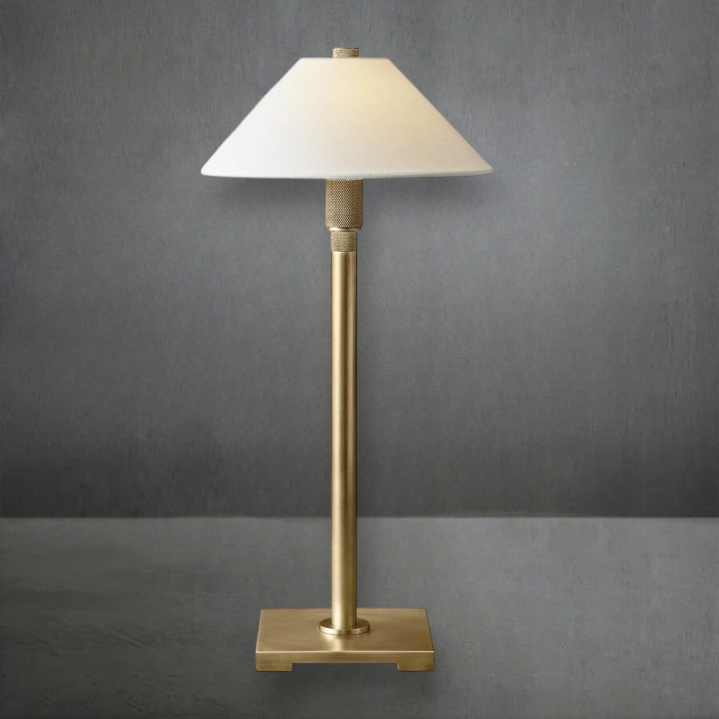 Urbane Linen Shade Table Lamp