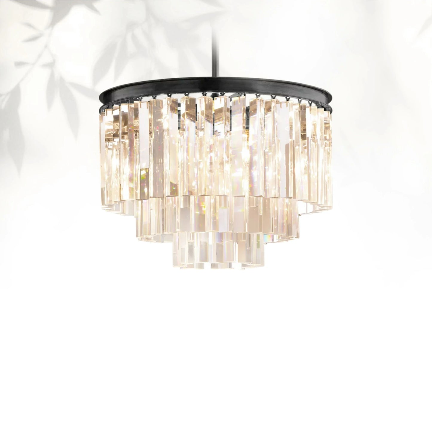 1920s Odeom Round Chandelier 20"32"44"