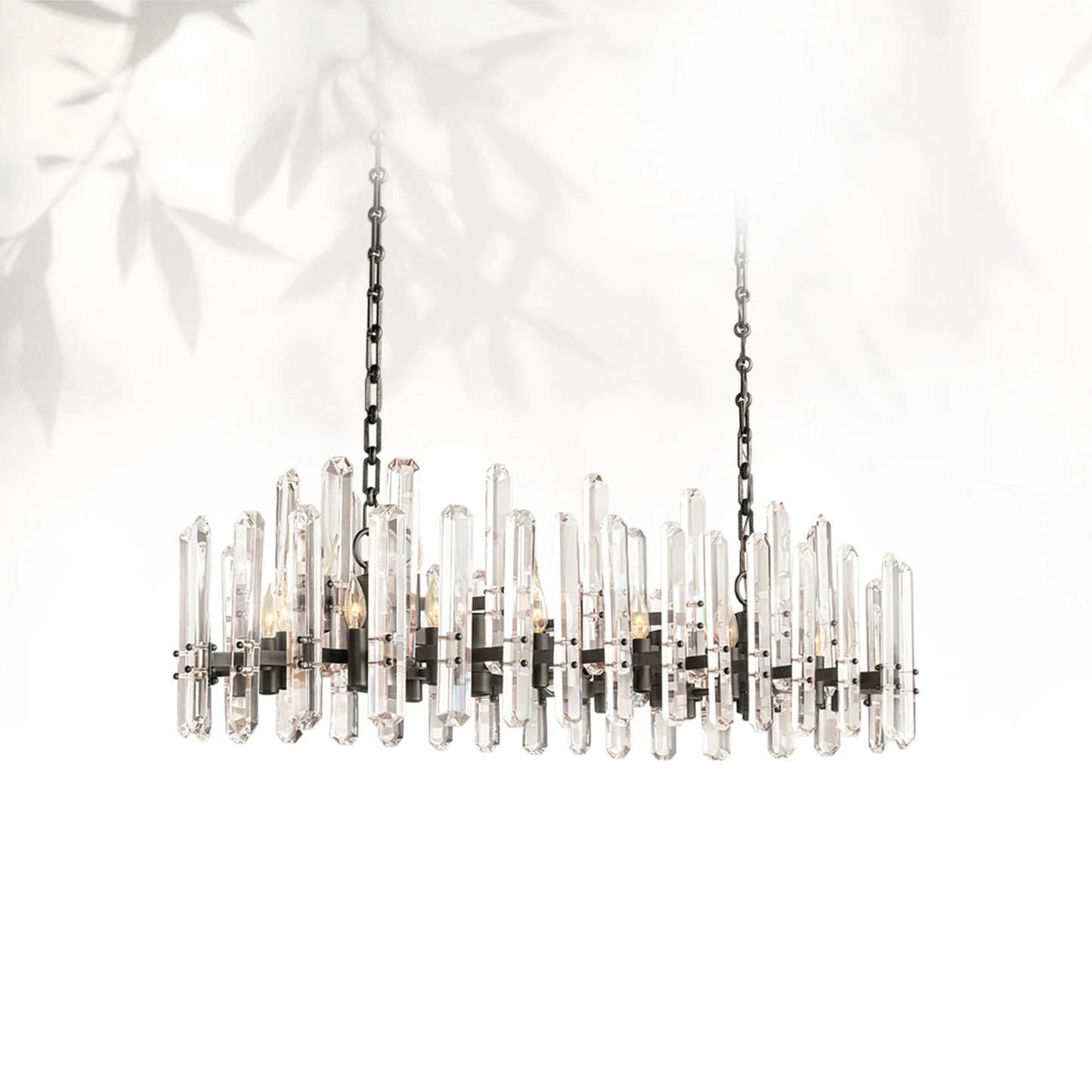 Bonington Rectangular chandelier 54" 72"