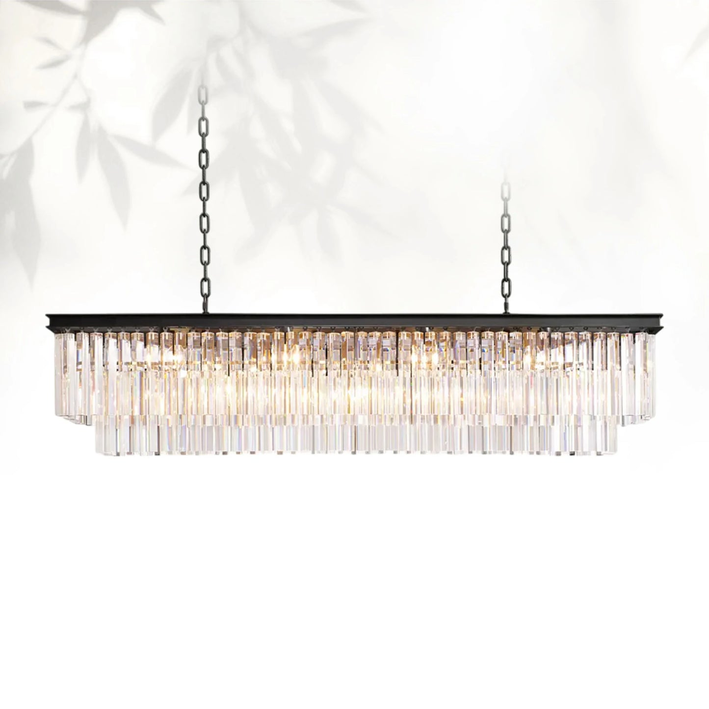 1920s Odeom Rectangular Chandelier