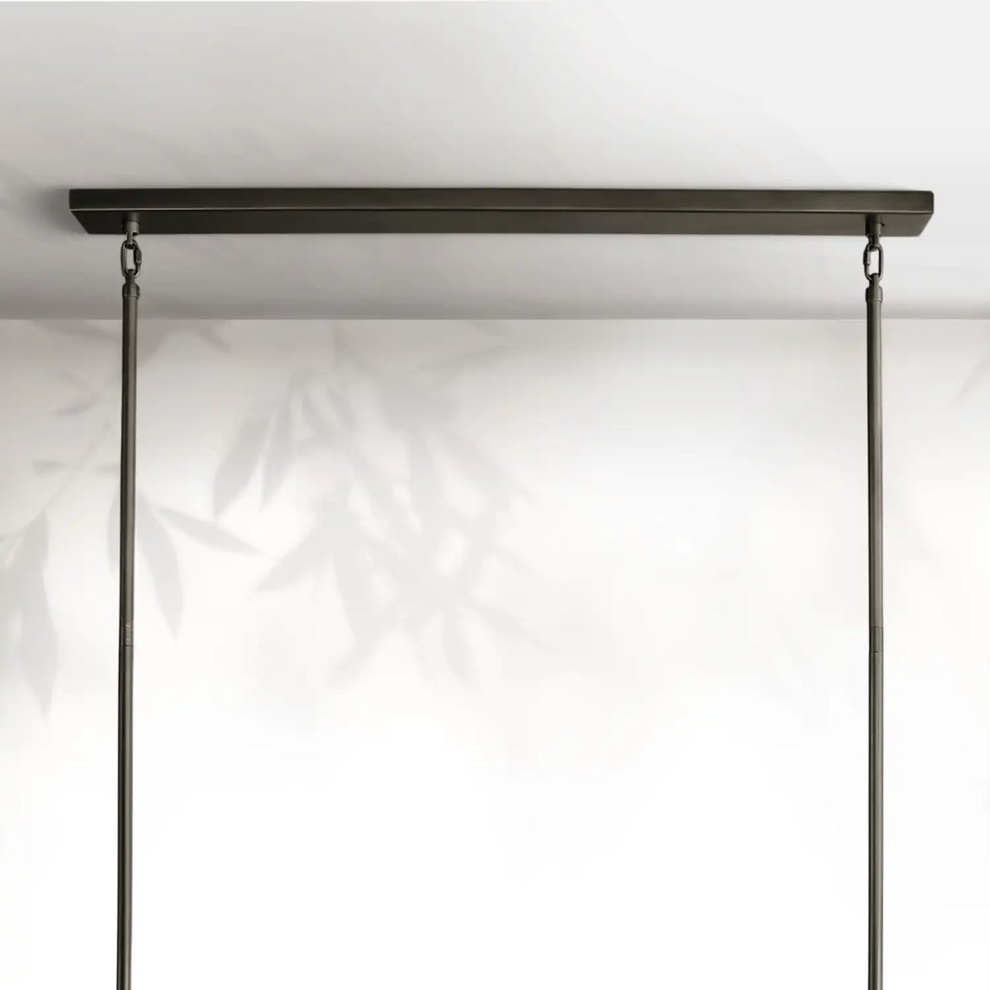 Chiaravalle Glass Tired Rectangular Chandelier