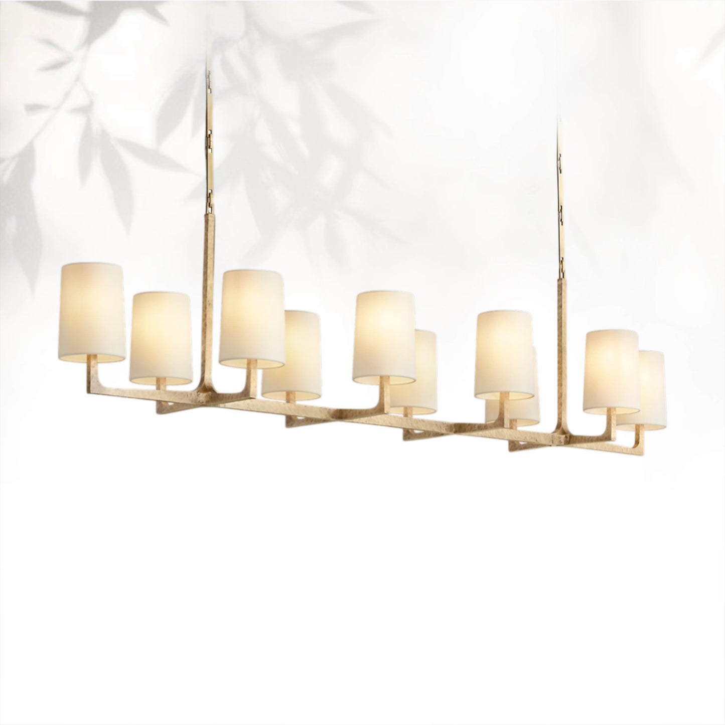 Wryte Linear Chandelier 54"L 72"L