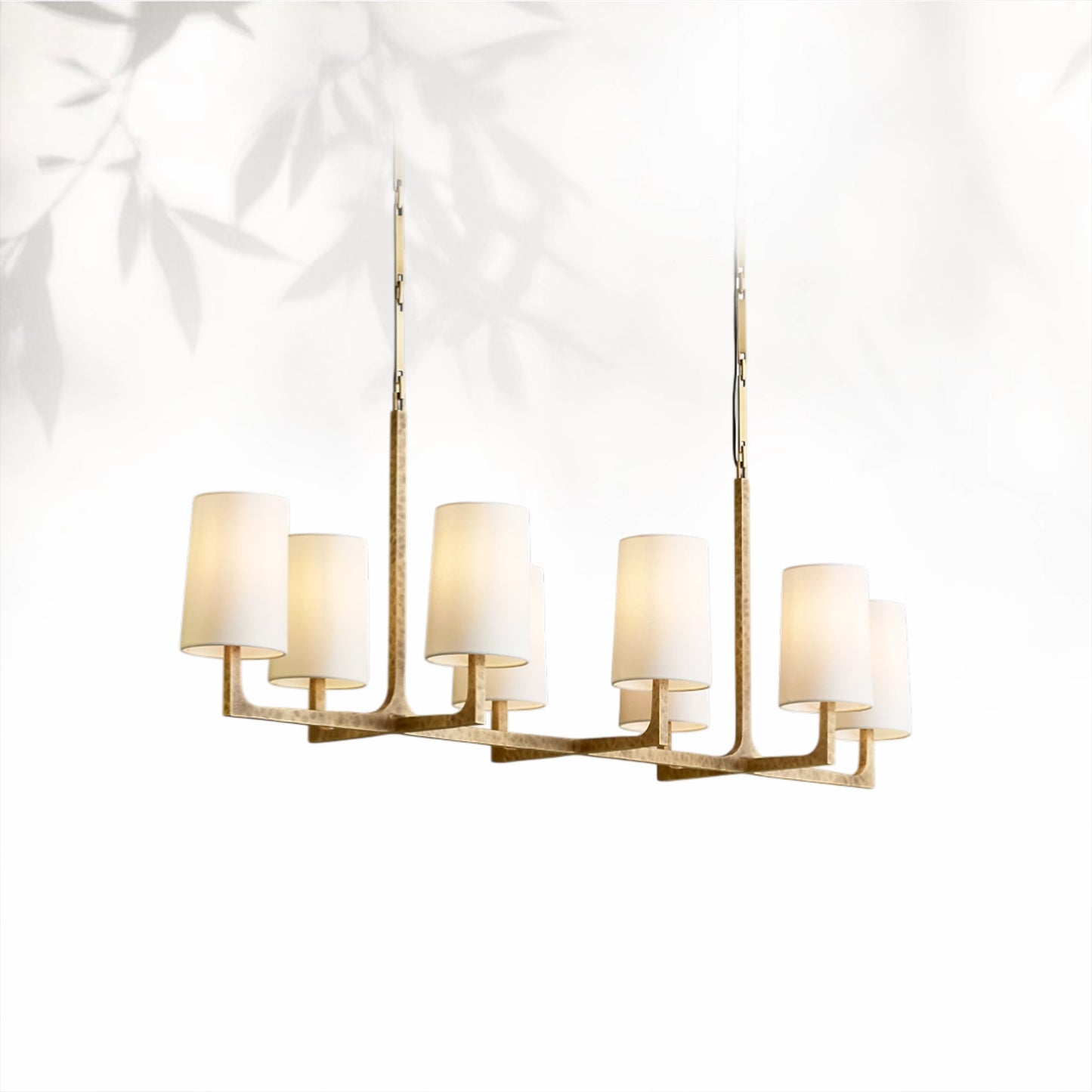 Wryte Linear Chandelier 54"L 72"L