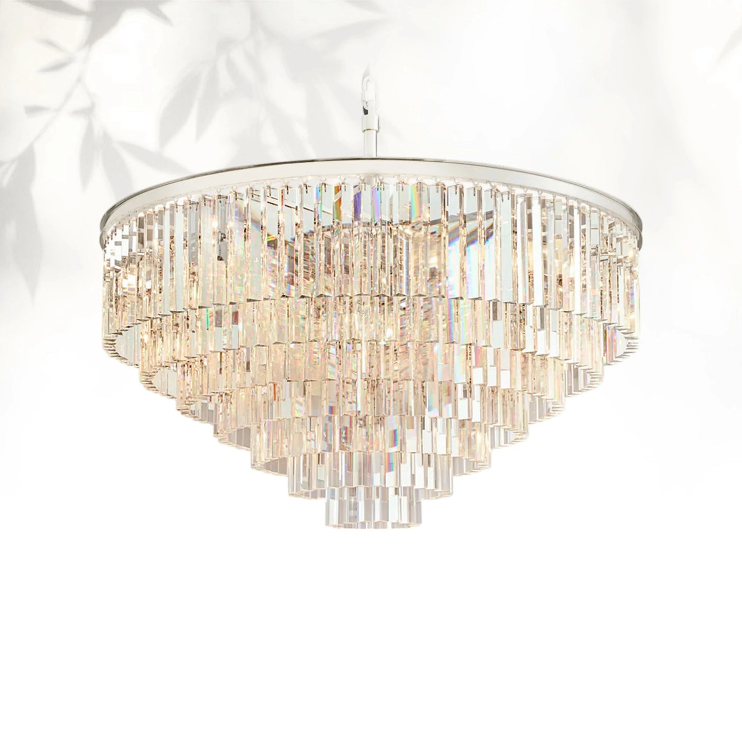 1920s Odeom Round Chandelier 20"32"44"