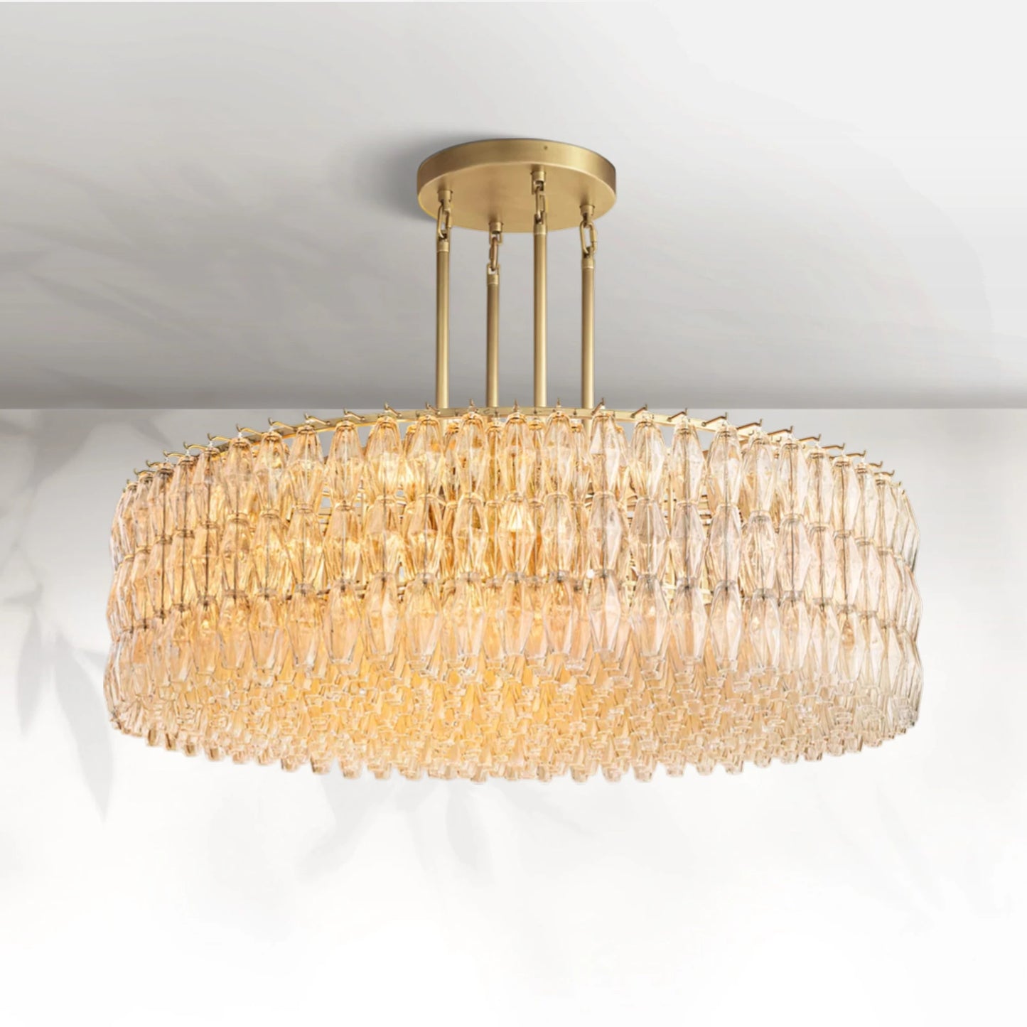 Chiaravalle Glass Round Chandelier