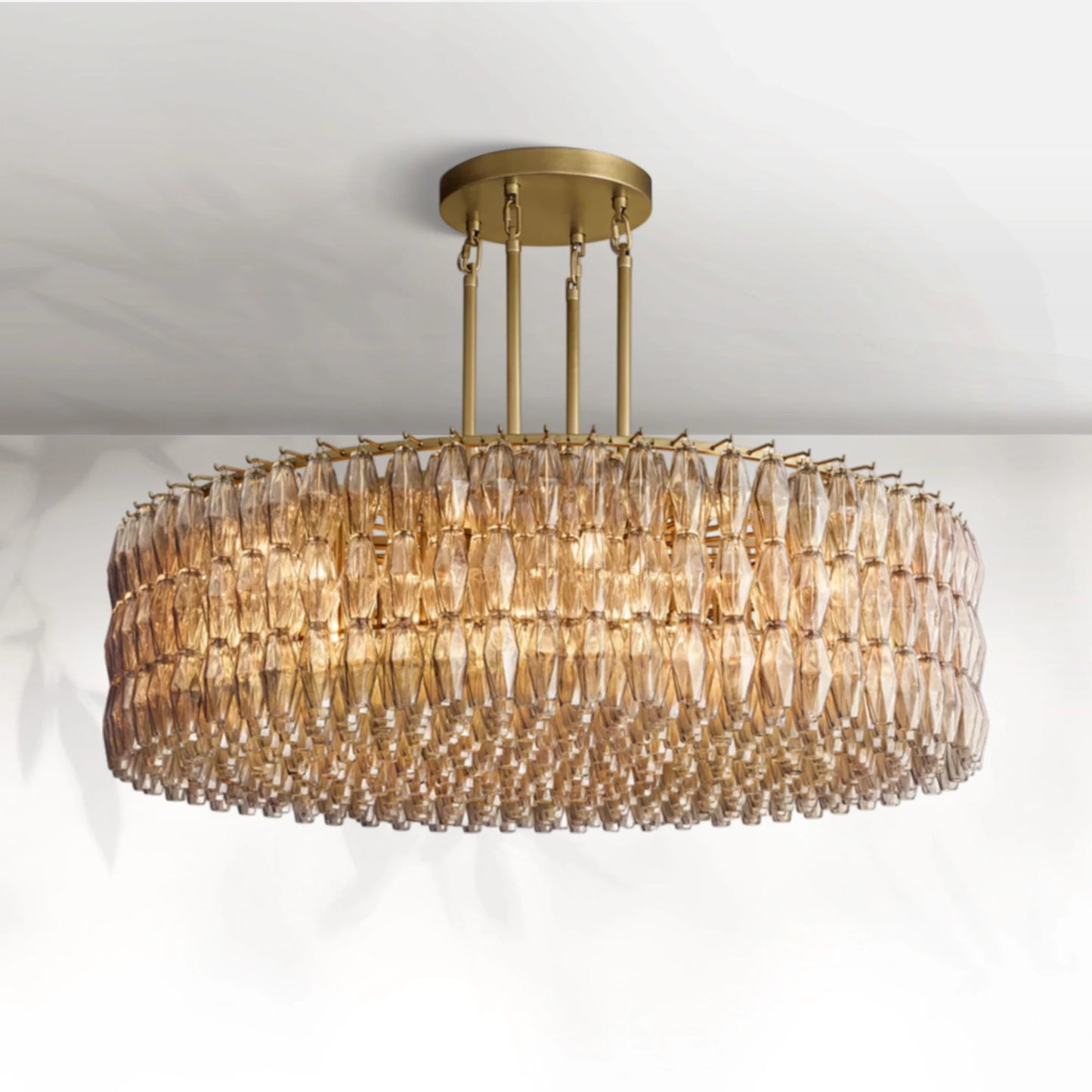 Chiaravalle Glass Round Chandelier