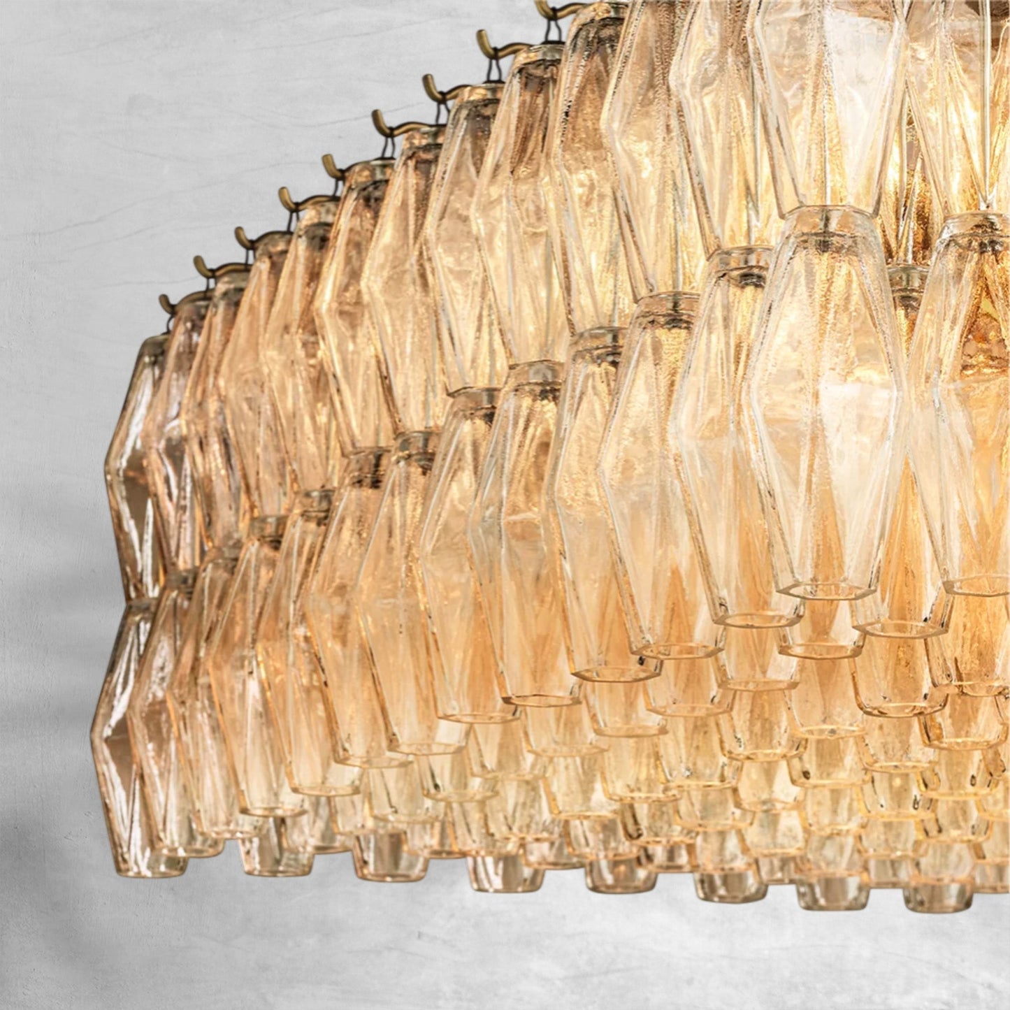 Cyra Square Chandelier 2-Tier