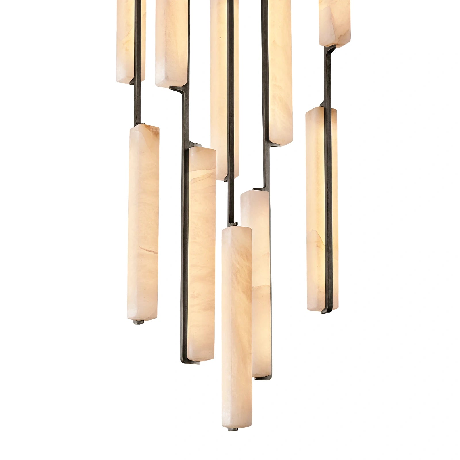 Oudubon Alabaster Round Chandelier