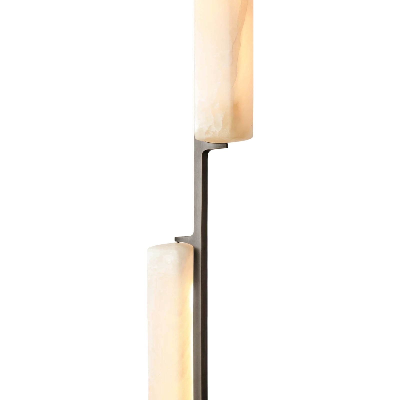 Oudubon Alabaster Linear Chandelier 54"