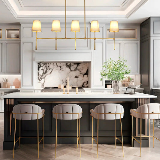 Rhodesy Linear Chandelier 5/6 Light