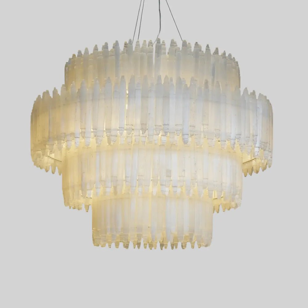 Selenine Layer Round Chandelier - Lightings Menu