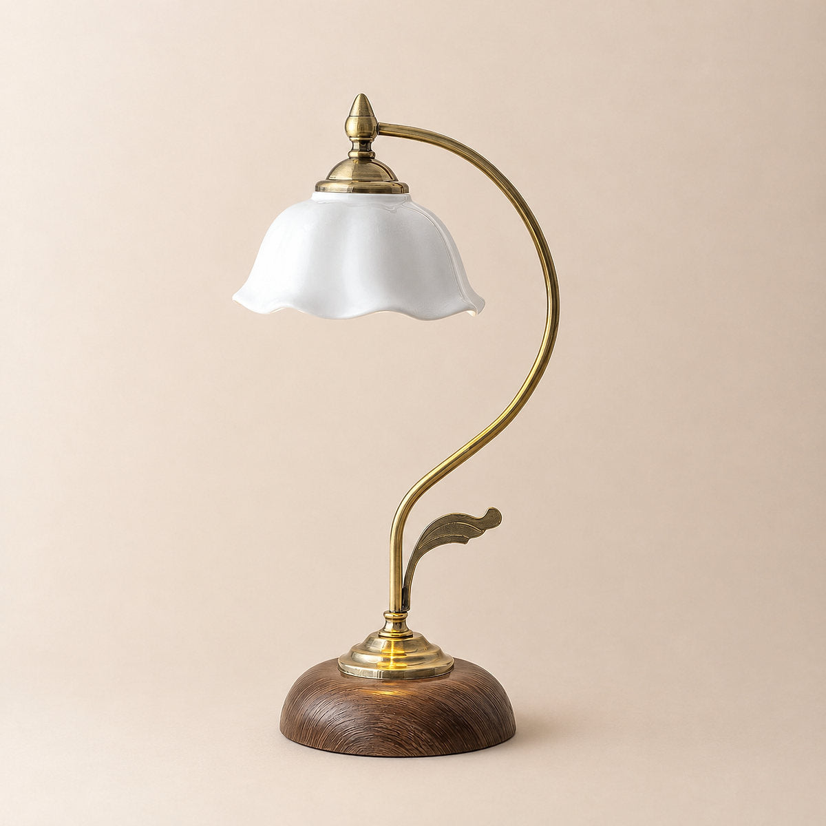 Tricolordeer Laiton Antique Accent Table Lamp