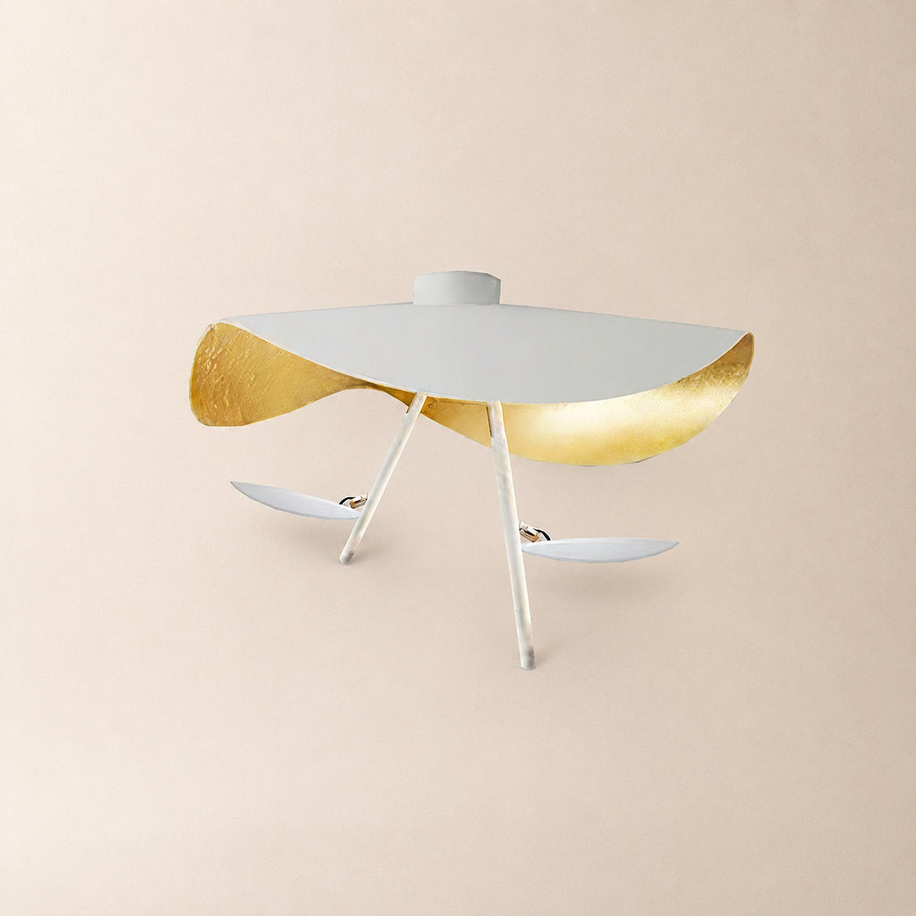 Tricolordeer Modern Round Disc Ceiling Light