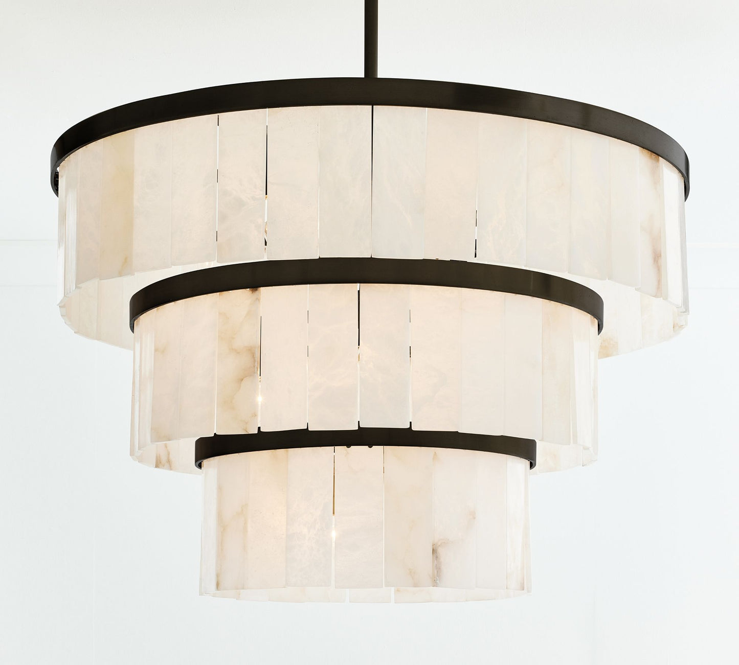 Windham Alabaster 3 Tier Chandelier