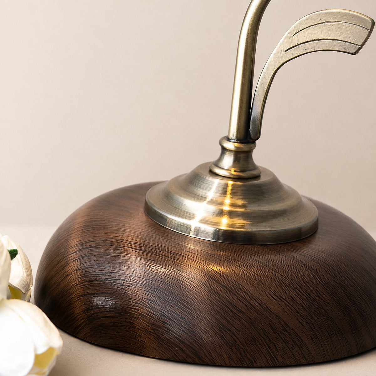 Tricolordeer Laiton Antique Accent Table Lamp