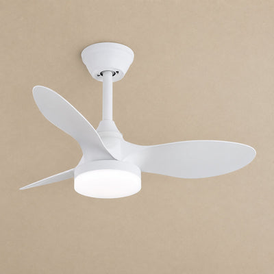 Silven Curve Ceiling Fan Light, 24~32-Inch x H 11.8-Inch, Model A (Walnut ) for Living Room