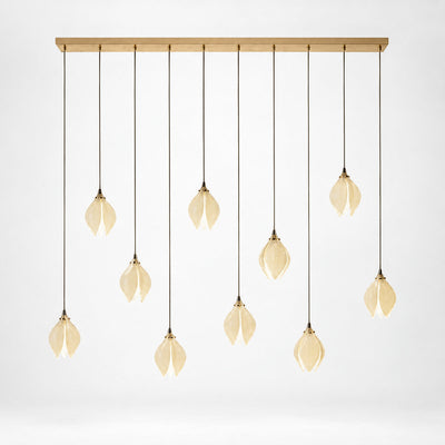 Petal Pendant Light with Versatile Configurations