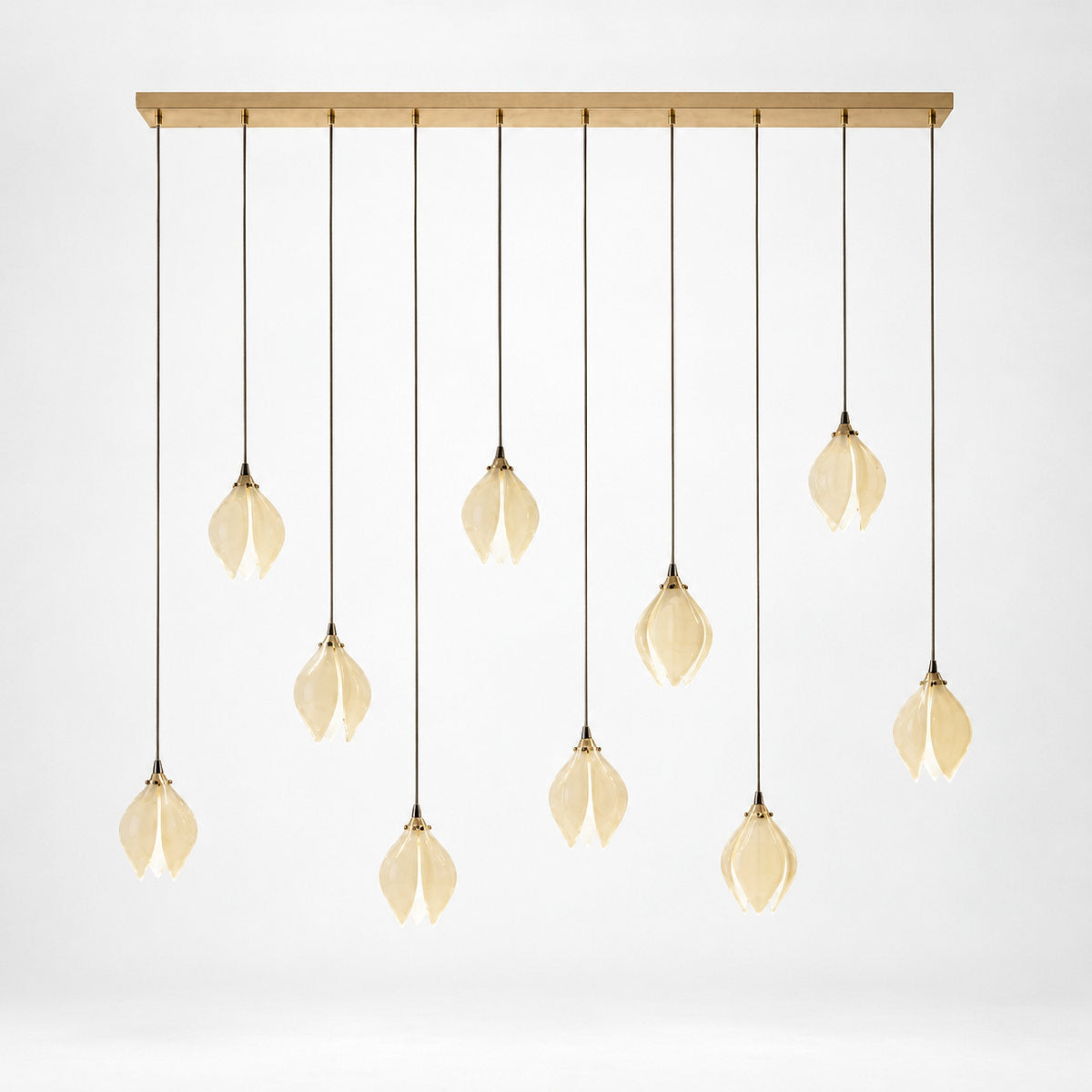 Petal Pendant Light with Versatile Configurations