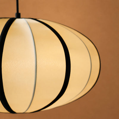 Japandi Fabric Lantern Pendant Light Bed Room & Living Room