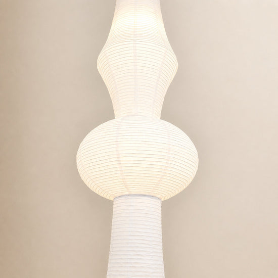Sculptural Tiered Pendant Light 3 Bulbs