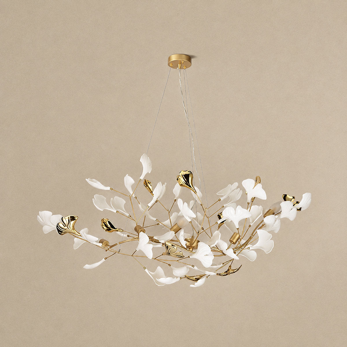 Tricolordeer Botanical Oval 6-10 Light Chandelier
