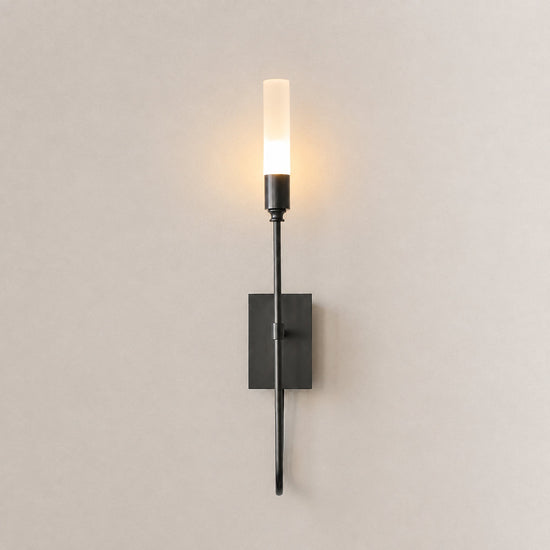 Double Arrow Wall Lamp, 3.9~5.5-Inch x H 23.6-Inch, Antique Brass (brass) for Living Room